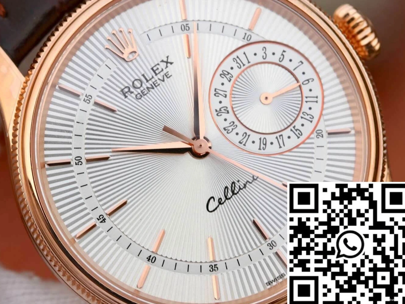 Celini MKS Silver Rolex M50515-0008 Dial Date Factory 0330